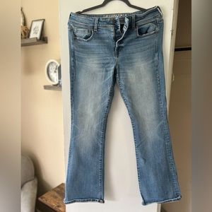 American Eagle kickboot jeans